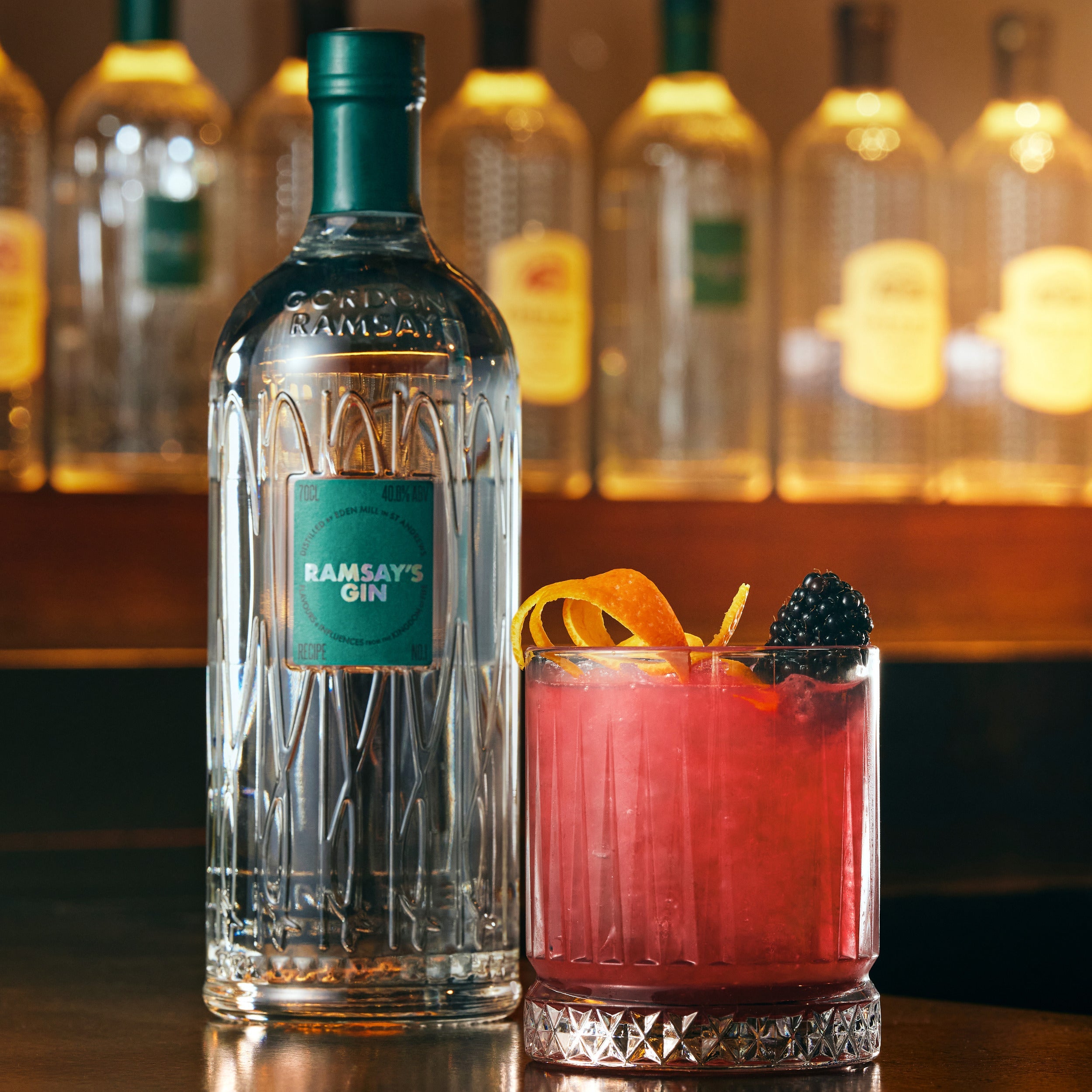 The Ramsay Gin Bramble Cocktail recipe Eden Mill x Gordon Ramsay