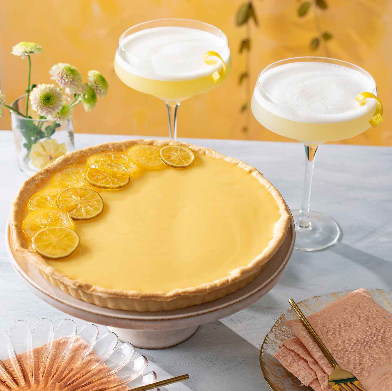 How to Make Eden Mill Gin & Tonic Lemon Tart White Wine Cask Aged