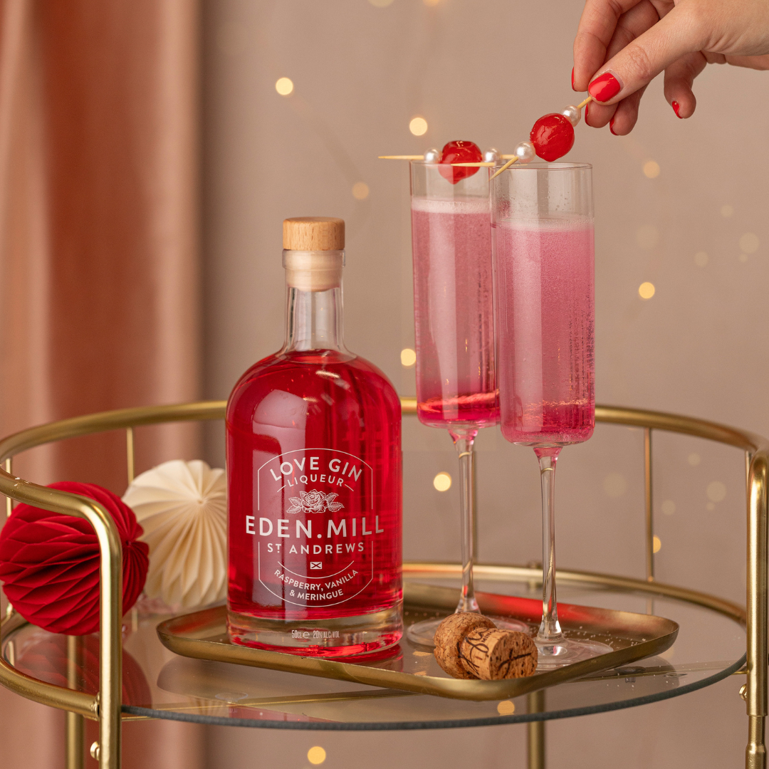 Raspberry Fizz Created using Raspberry, Vanilla Eden Mill UK