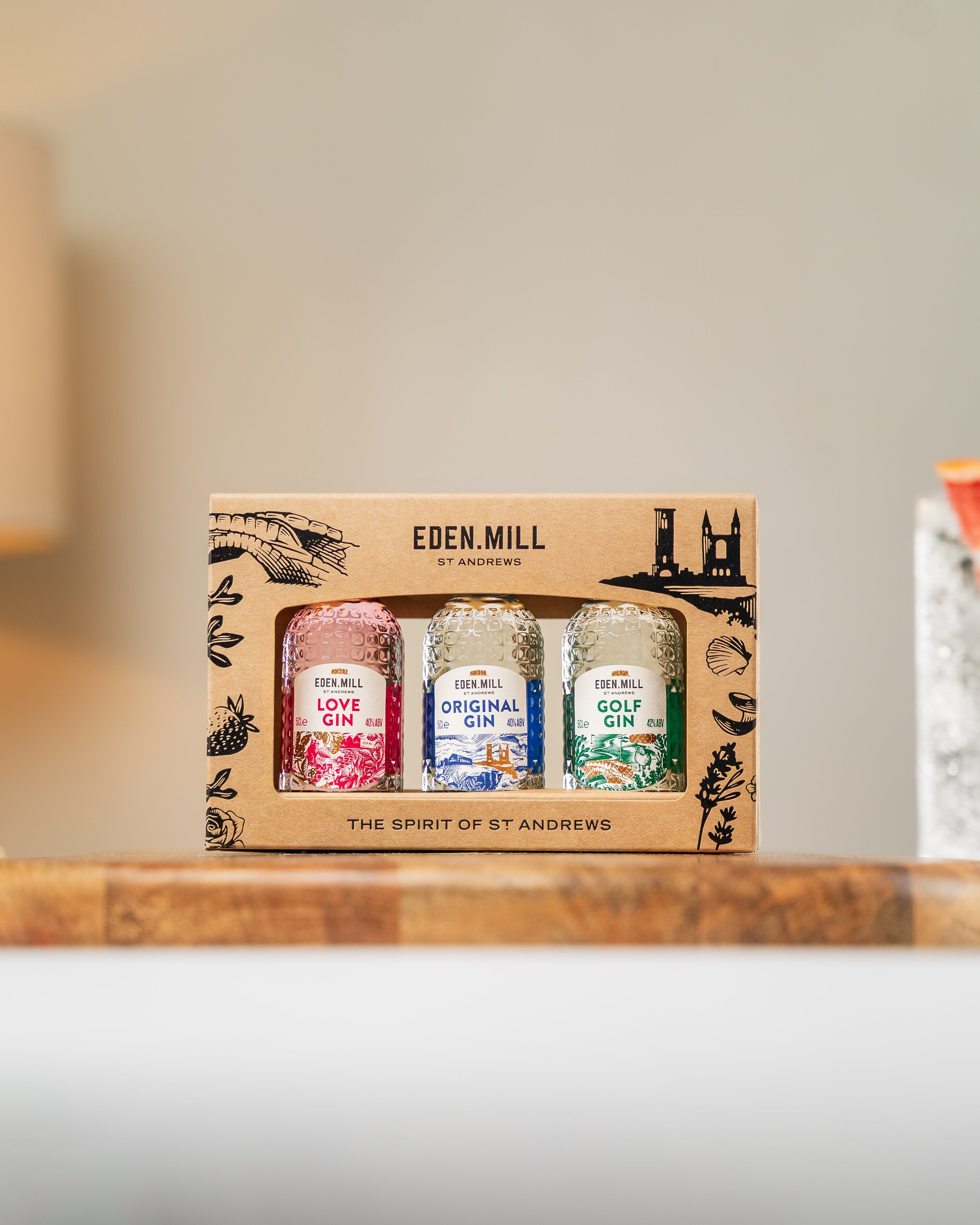 Eden Mill Gin Miniature Pack