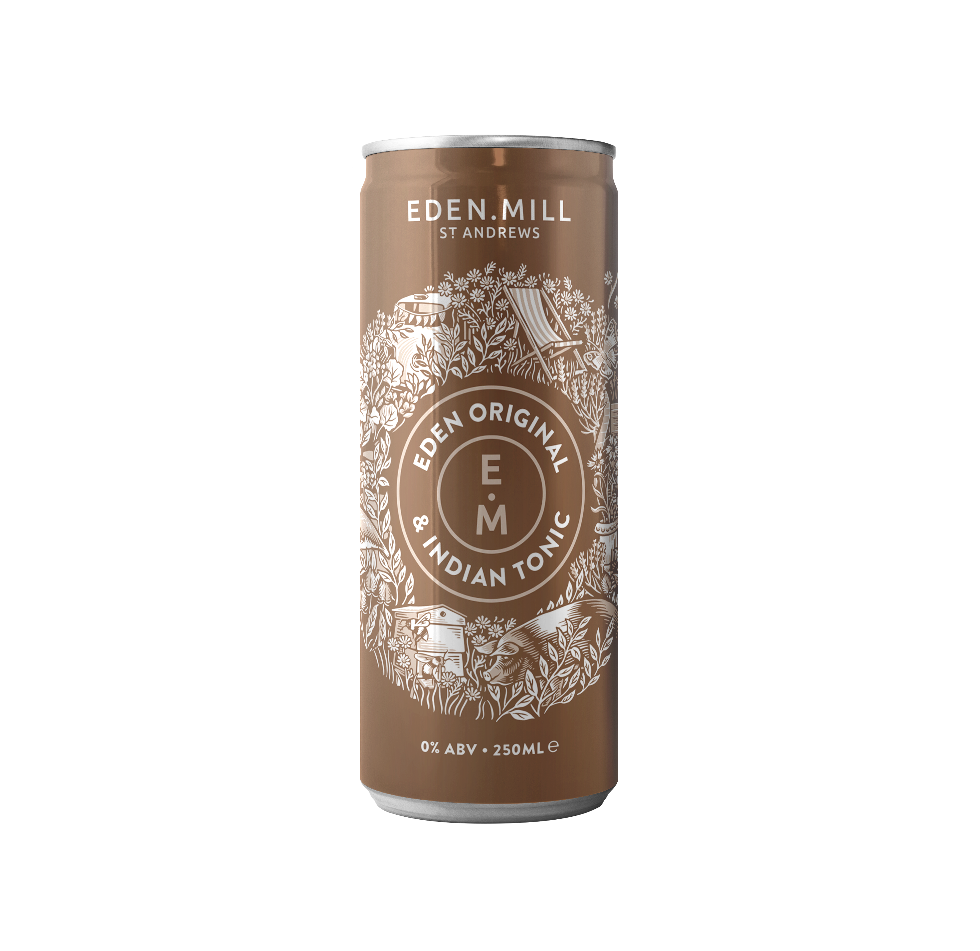 EDEN ORIGINAL & TONIC NON ALCOHOLIC SPIRIT 12 PACK