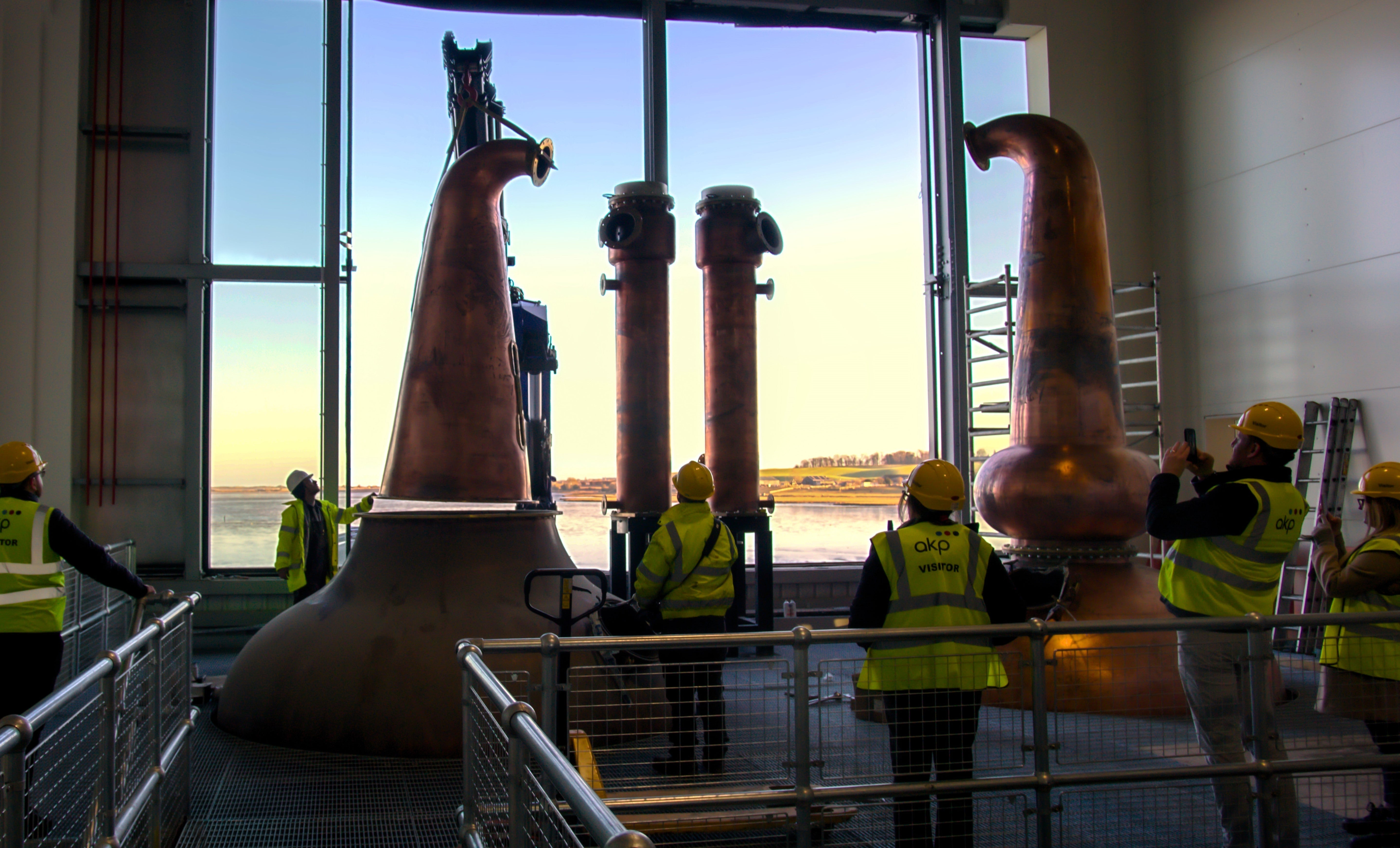 Stills installed at Eden Mill Distillery