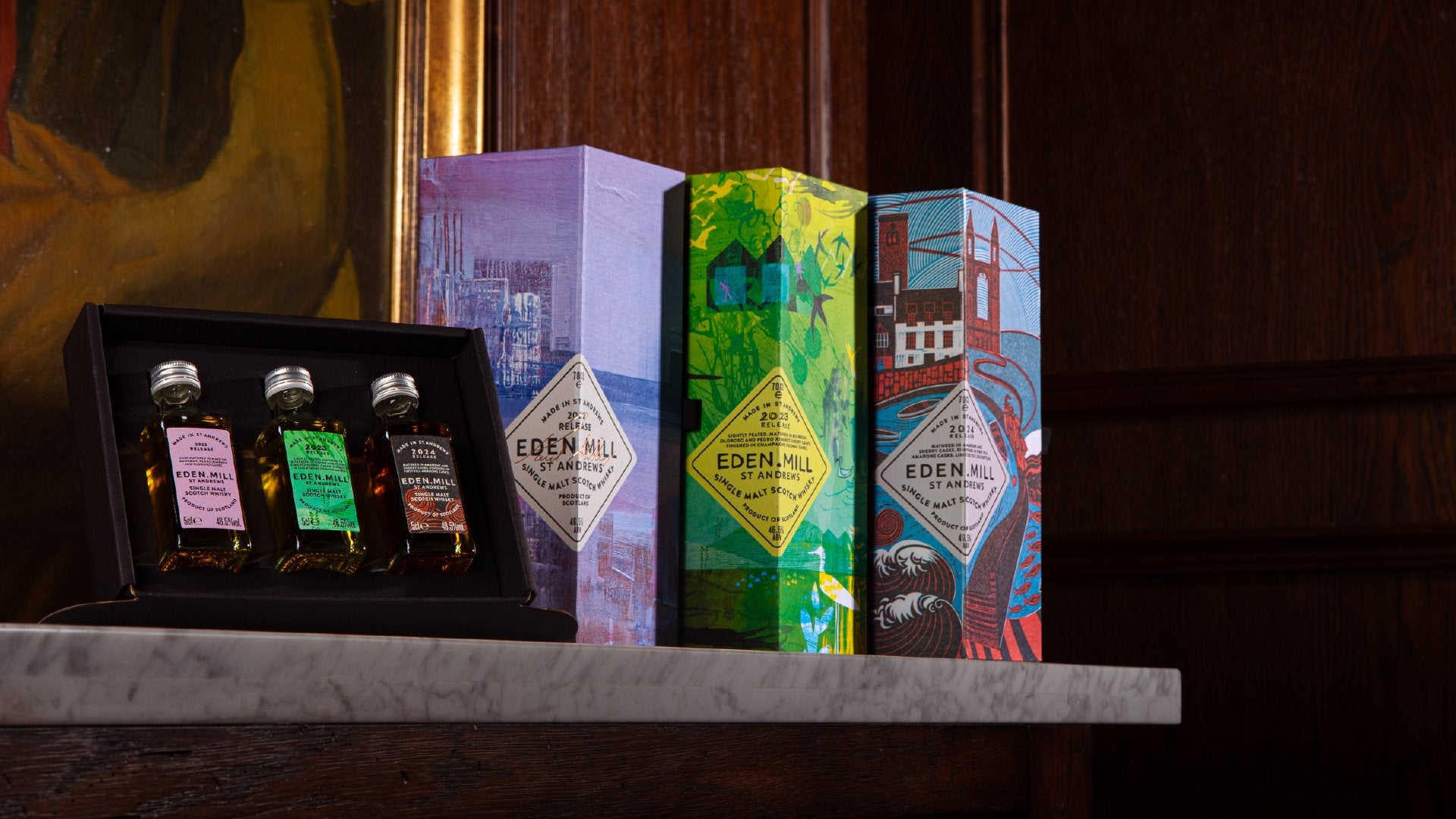 Art of St Andrews Whisky Collection