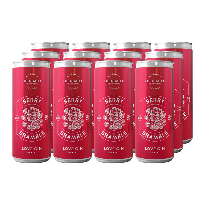 Berry Bramble Love Gin Cocktail 12 Pack