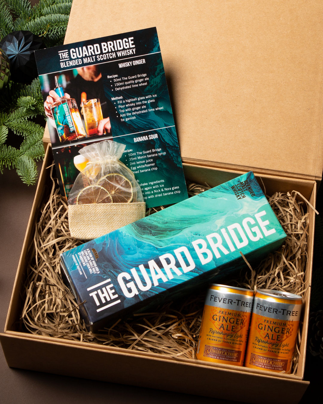 The Guard Bridge Whisky Ginger Set