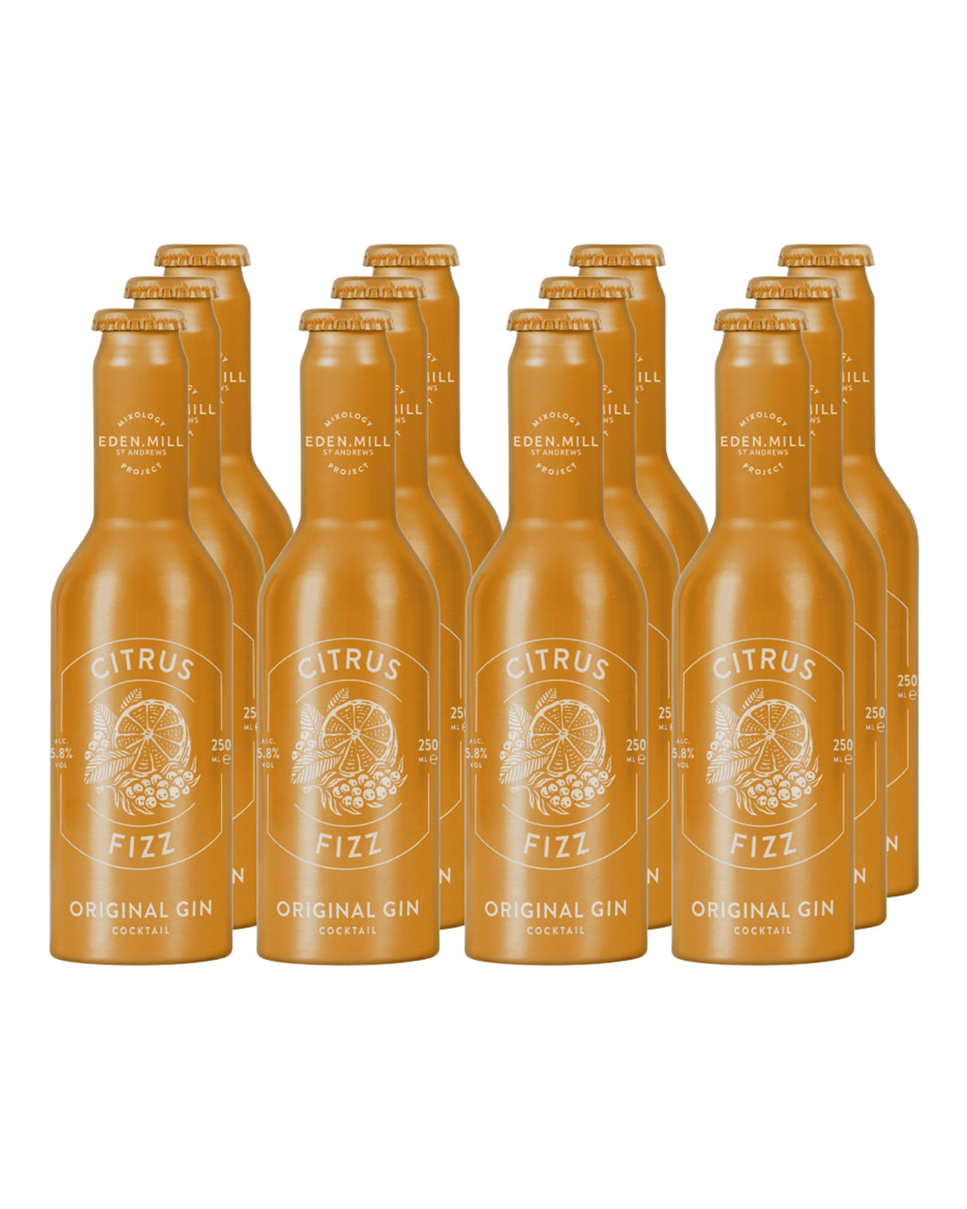 Citrus Fizz Original Gin Cocktail 12 Pack