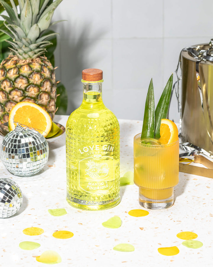 Mango and Pineapple Gin Liqueur