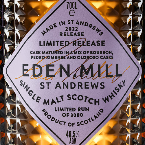 2022 Art of St Andrews Single Malt Whisky label
