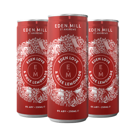 EDEN LOVE AND ROSE LEMONADE NON ALCOHOLIC SPIRIT 12 PACK